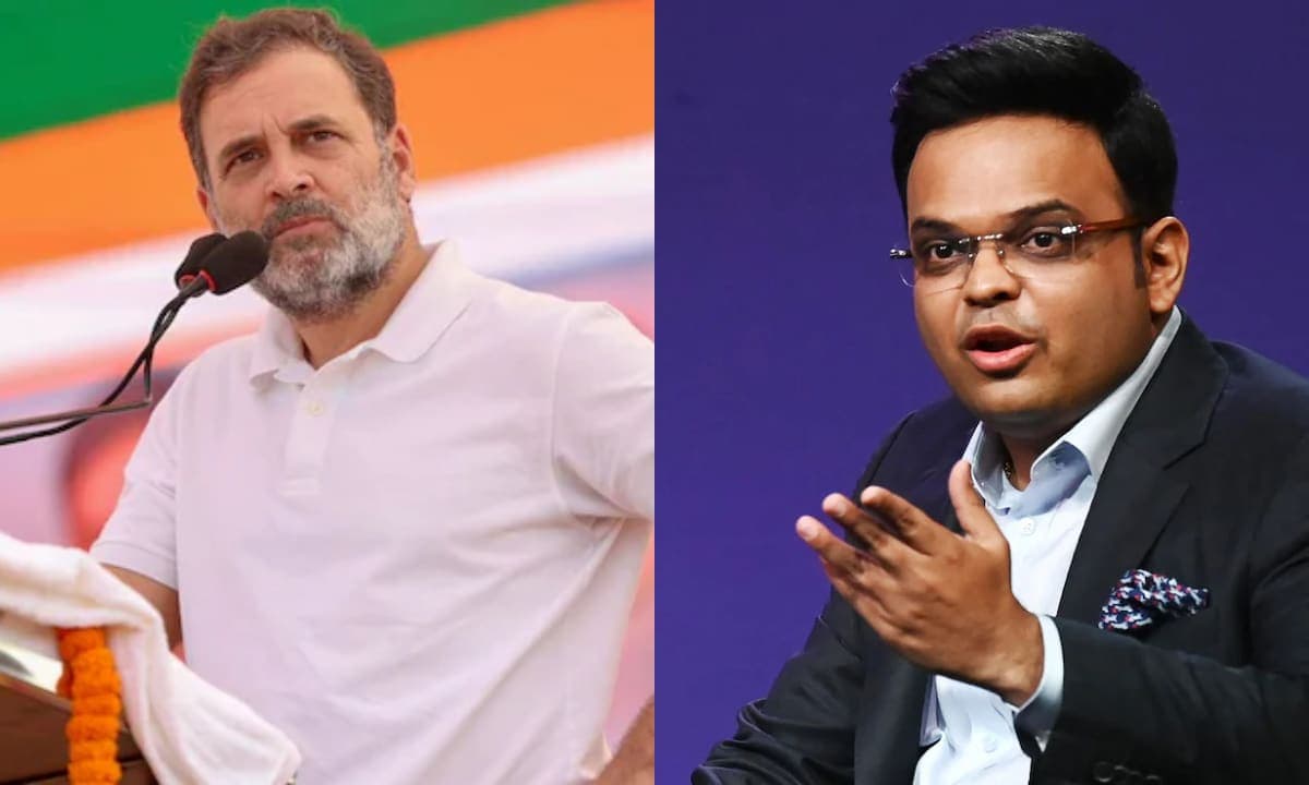 ‘Doesn’t know how to hold a bat’: Rahul Gandhi takes a dig ICC chairman Jay Shah