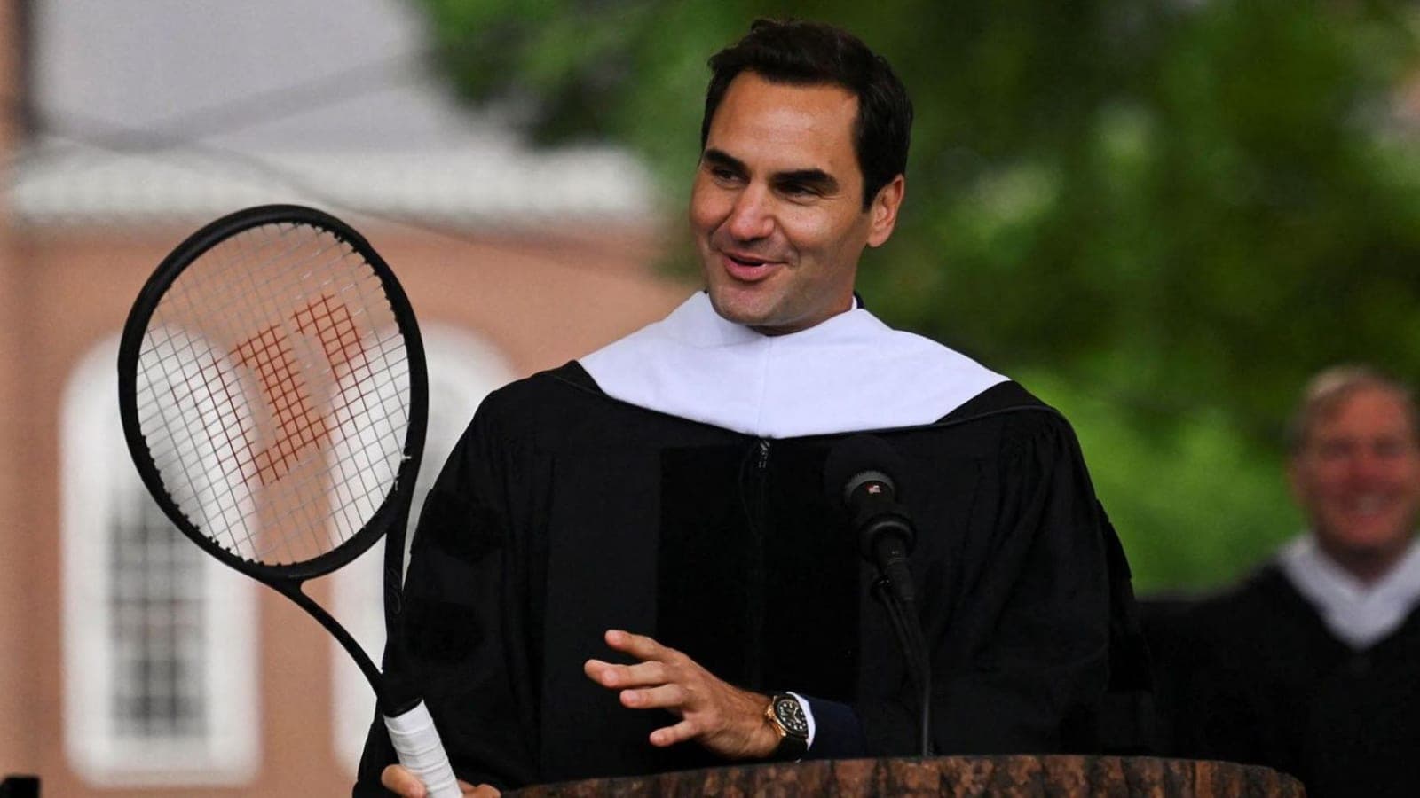 Roger Federer remembers Rafael Nadal while sharing life lessons in commencement speech at Dartmouth College
