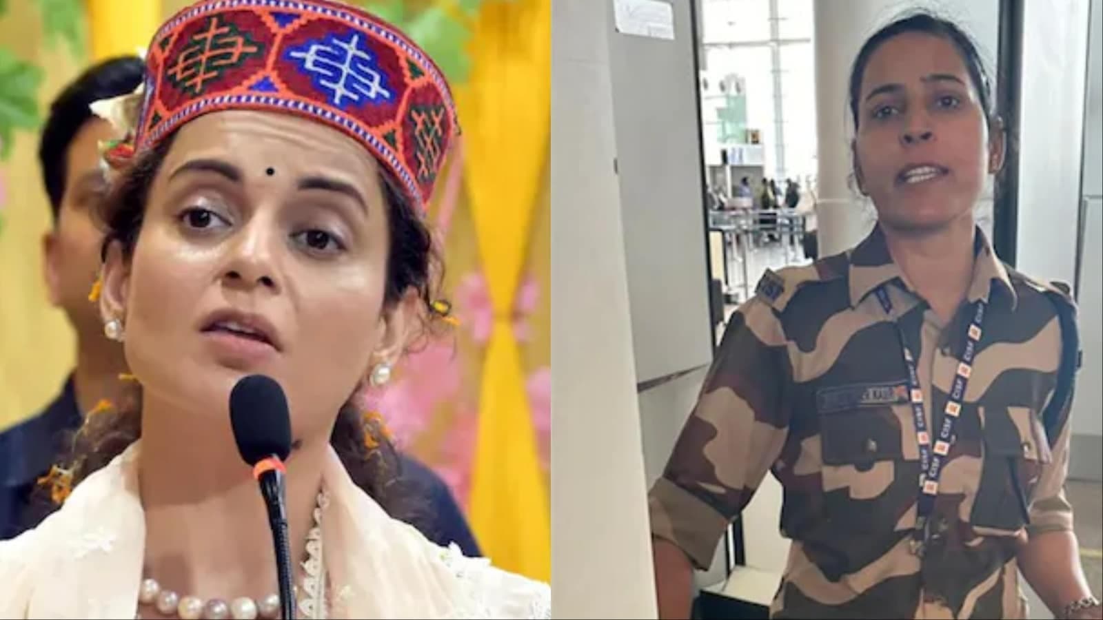 Kangana Ranaut allegedly slapped by CISF constable at Chandigarh airport for 'disrespecting farmers'