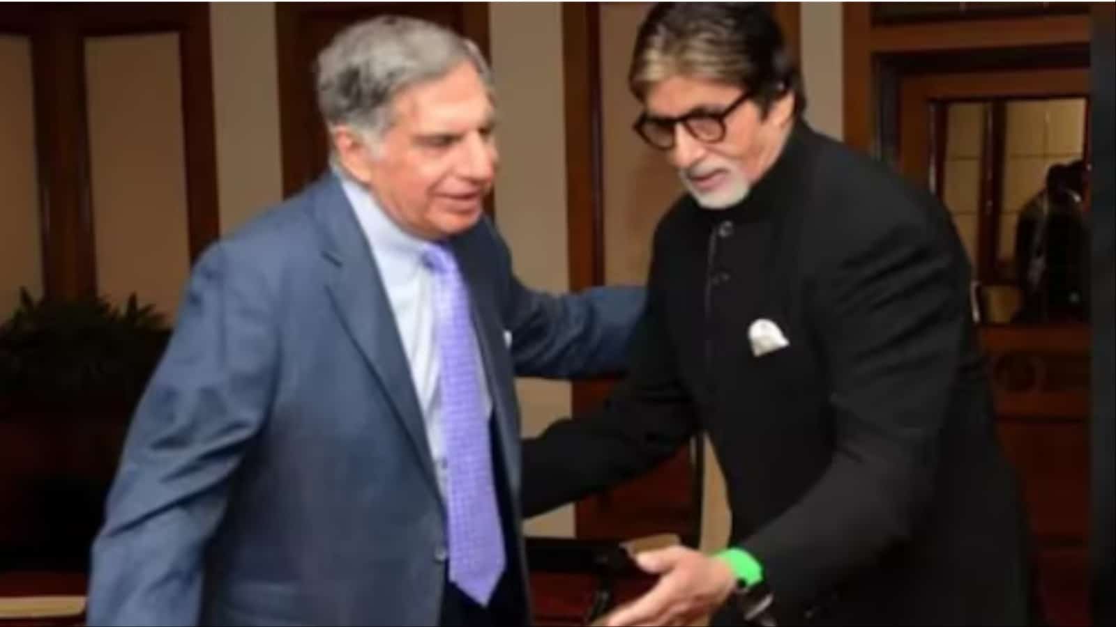 Ratan Tata with Amitabh Bachchan