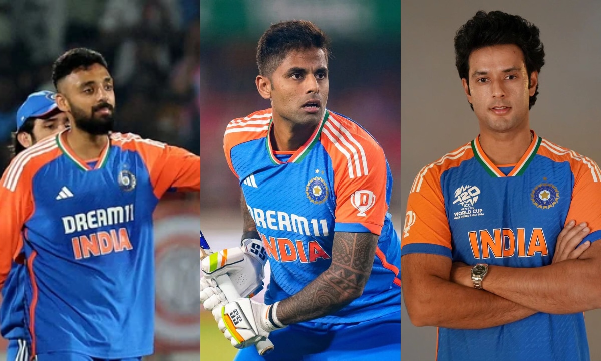 Varun Chakravarthy, Suryakumar Yadav, Shivam Dube